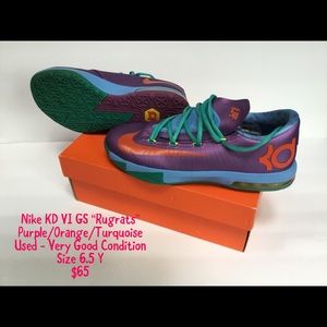 Nike KD VI GS Rugrats